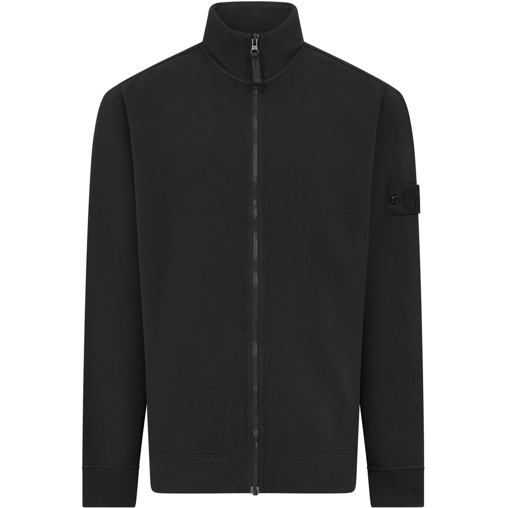 Stone Island Ghost Zip Track Top - Nero V0029